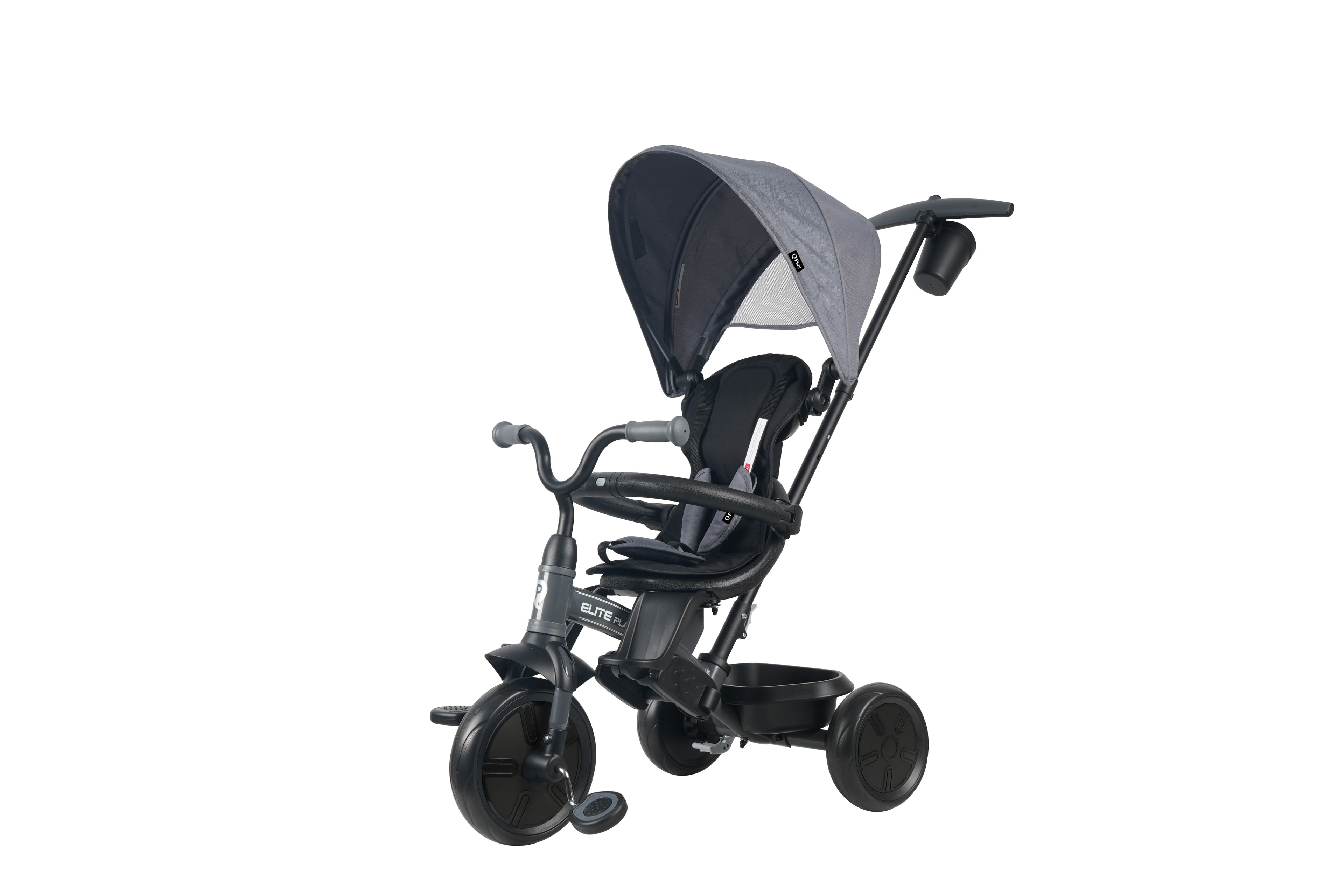 QPlay Elite Platinum Tricycle – Grey