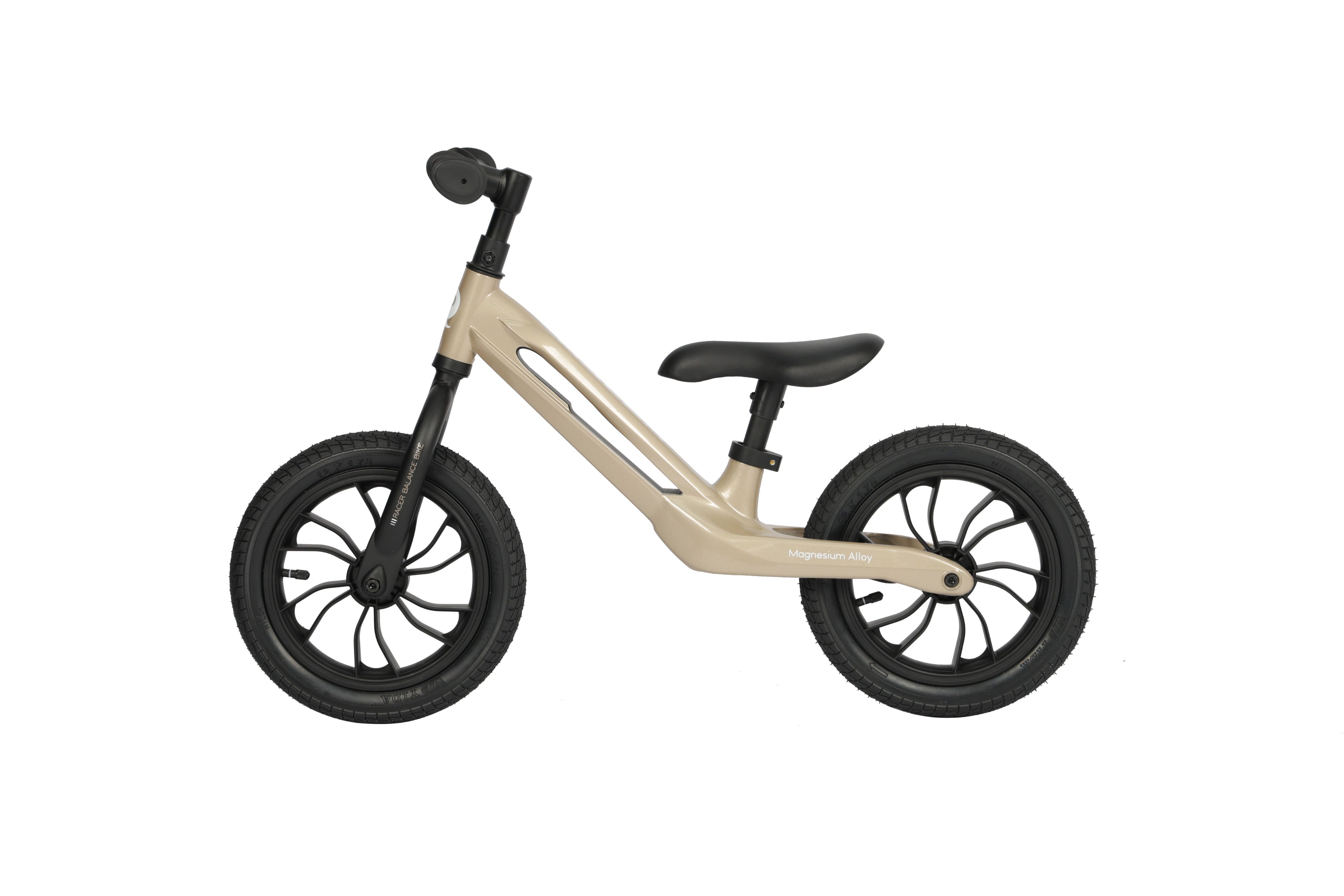 QPlay Racer Air Titanium Balance Bike – Platinum