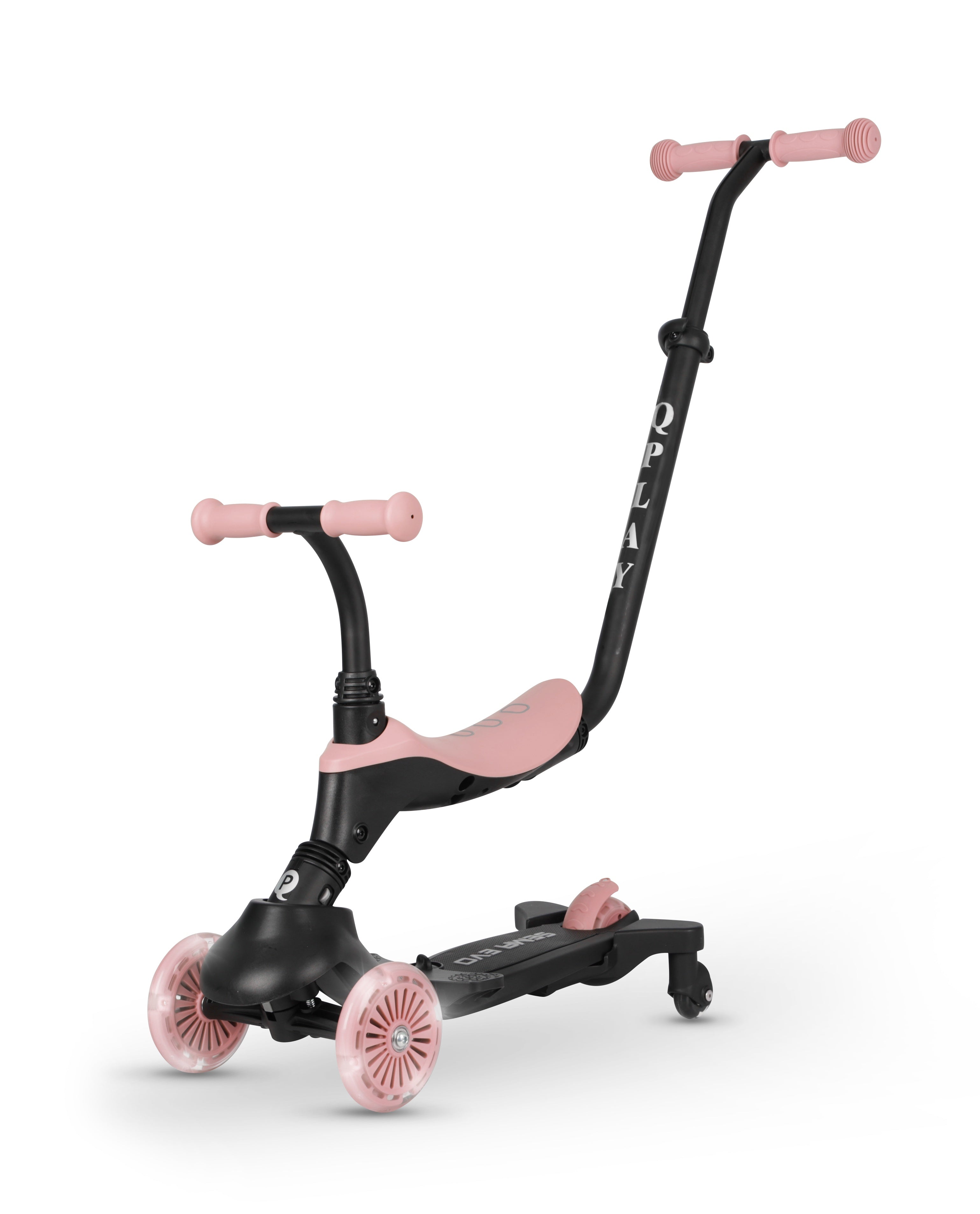 QPlay Sema Evo Scooter – Coral Pink