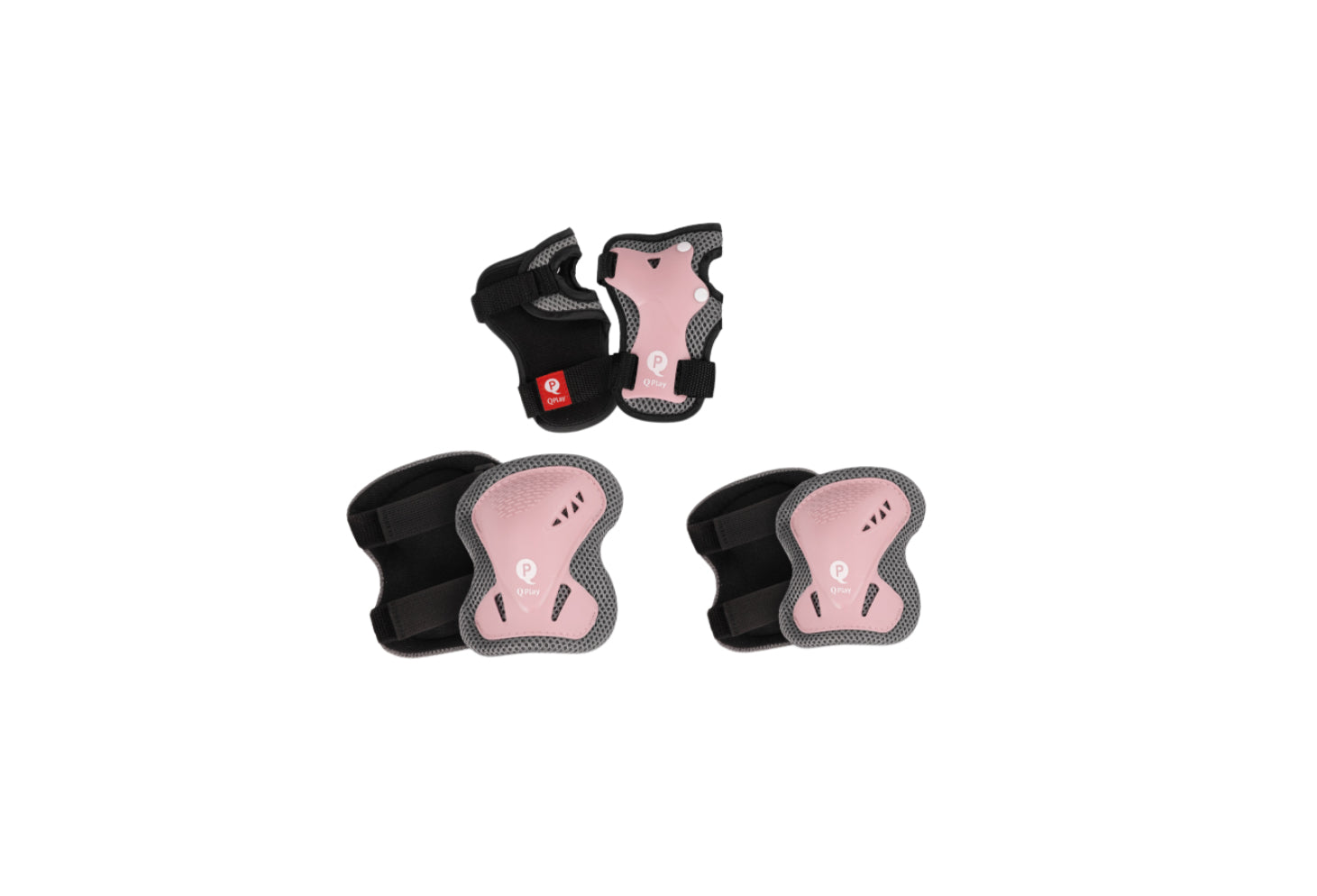 QPlay SP-01 Safety Pads – Coral Pink