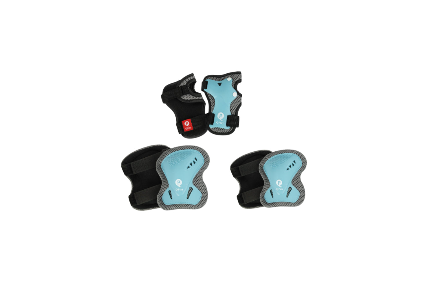 QPlay SP-01 Safety Pads – Sky Blue